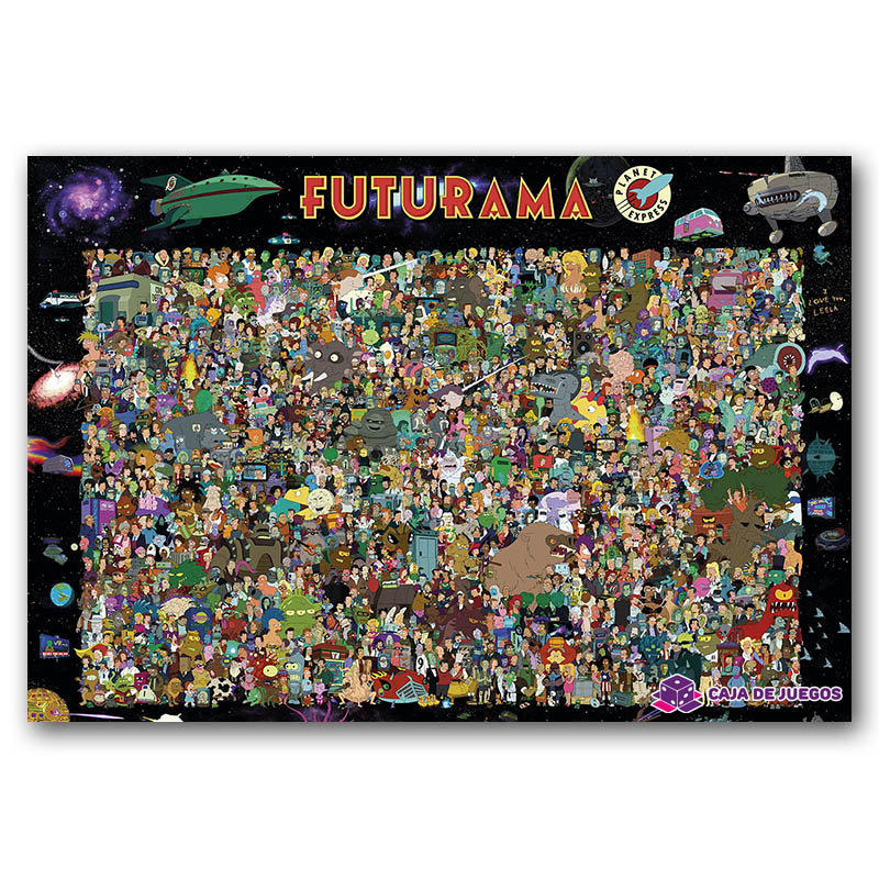 Rompecabezas Futurama Rompecabezas Futurama