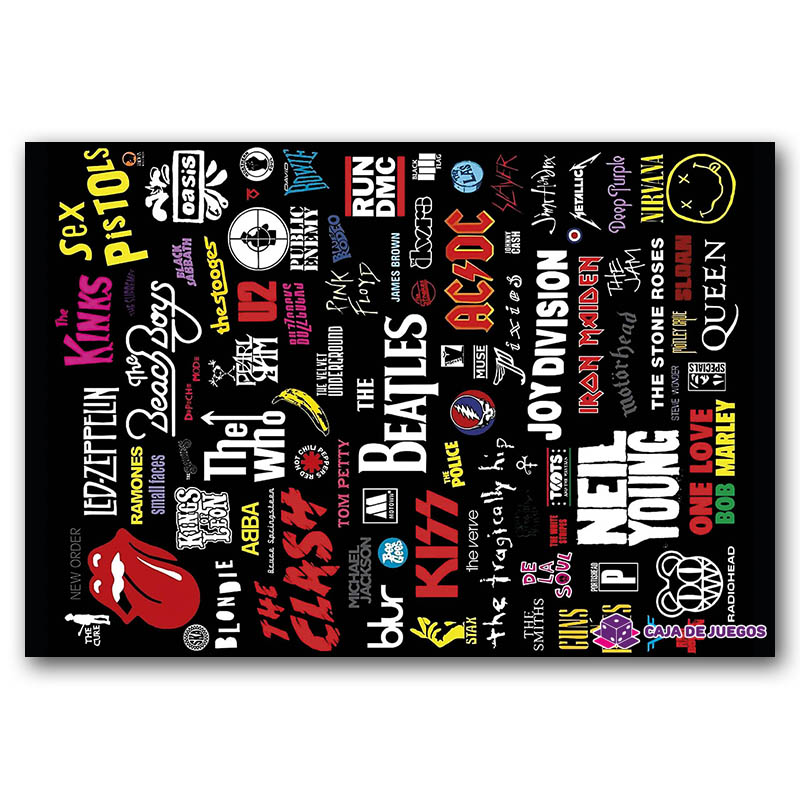 Rompecabezas Rock_and_Roll - 300 y 1000 Rompecabezas Rock_and_Roll - 300 y 1000