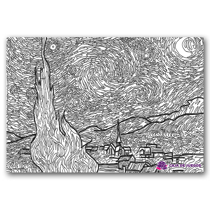 Rompecabezas_La-Noche-Estrellada_300