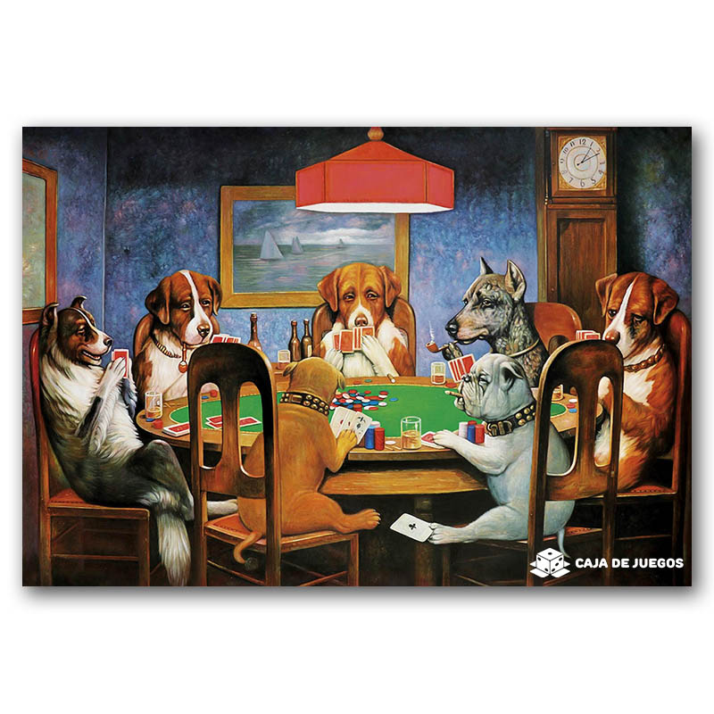 Rompecabezas Perros jugando al Poker